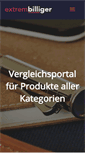 Mobile Screenshot of extrem-billiger.de